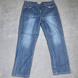 Tommy Hilfiger Womens Classic Fit Jeans 16S Blue Denim Straight‎ Leg 100% Cotton